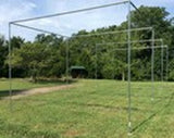 Jones-Sports Batting Cage Nets W/ Optional Frame Kit Netting Is #42 Twine 60-Ply
