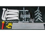 Jones-Sports Batting Cage Nets W/ Optional Frame Kit Netting Is #42 Twine 60-Ply
