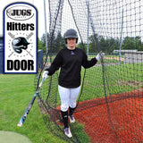 Batting Cage Nets: #60 Twisted Knotted Black Polyethylene. Heavy Duty, Commercial Grade