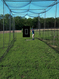 Jones-Sports Batting Cage Nets W/ Optional Frame Kit Netting Is #42 Twine 60-Ply