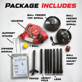 Sports Base Hit Lite Adjustable Baseball Pitching Machine – 45 MPH Pitching S...