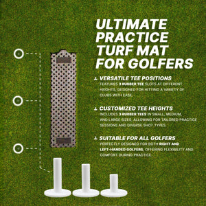 Divot Board Turf Mat 4x5 - Mat Only - Perfect for Existing Divot Board Owners