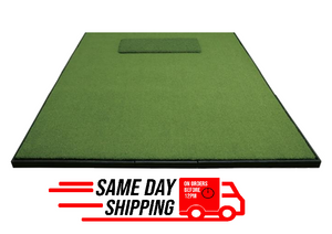 Elite Pro Tee 4'x5' Hitting Mat w/ Removeable Hitting Strip